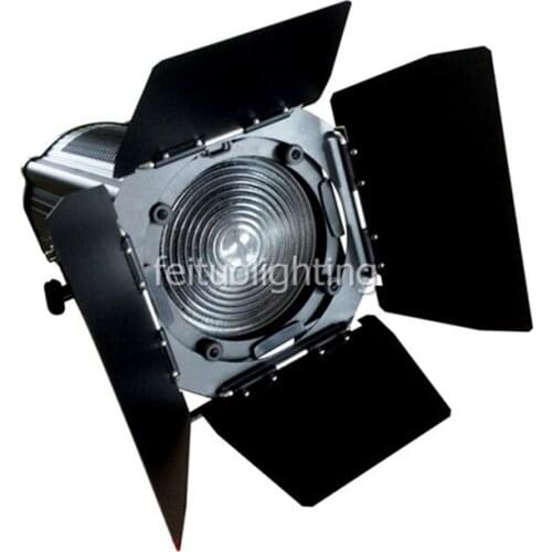 Auto Zoom Stage Lighting 150W/200W/300W Warm/Cool White Zoom LED Fresnel Spot Theater Studio Flim Light