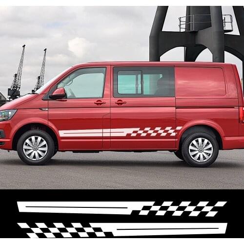 2pcs Car Side Stickers For Mercedes Sprinter Benz Vito V Class Berlingo Fiat Ducato Renault Automobiles Car Tuning Accessories