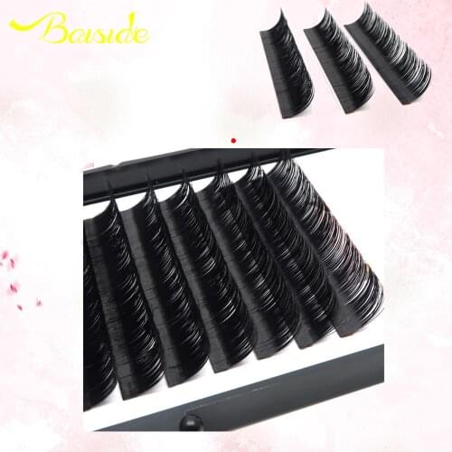 Baiside faux mink individual eyelashes makeup soft mink lashes for eyelash extension