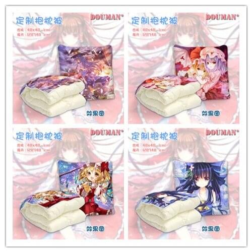 IVYYE TouHou Project Anime Customized Foldable Quilt Summer Decoration Bed Home Throw Pillow Air Condition Blanket Unisex NEW