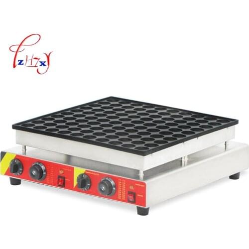 Commercial 100 holes waffle baker machine Waffle Maker Iron Baker Machine stainless steel small muffin machine 220v/110v 1pc
