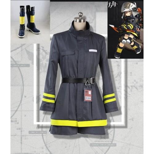 Game Arknights Shaw Cosplay Costume Shaw Coat Pants Boots wig tail prop Full Set Halloween Carnival Cosplay Custom Made