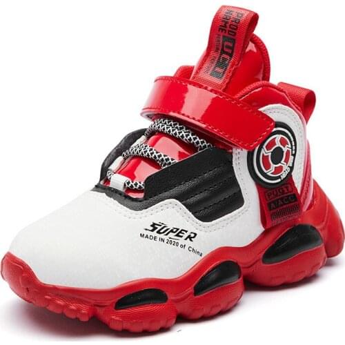 Soft Comfortable Shoes Pu Sneaker Rubber Unisex Girls Boys Kids Shoes Flexible Casual Shoes All Four Seasons Teni Toddler Shoes