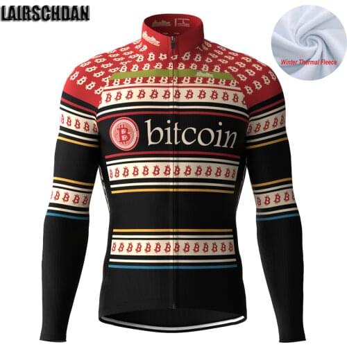 LairschDan Pro Winter Thermal Fleece Cycling Jersey Long Sleeve MTB Bicycle Clothing Maillot Ropa Ciclismo Invierno Bike Clothes