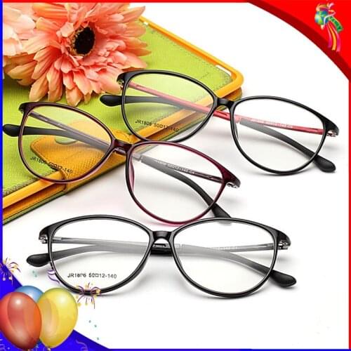 Simple Ultralight Myopia Eyeglasses Frame Women Optical Short Sighted Prescription Eyewear Frame Men TR Round Frame Glasses