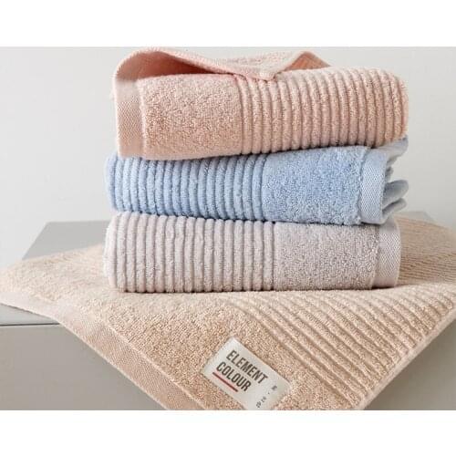 Pure Cotton Towel 33x73cm Face Towel Beach Towels For Adults Quick-Dry Soft Bathroom Towel Absorbent