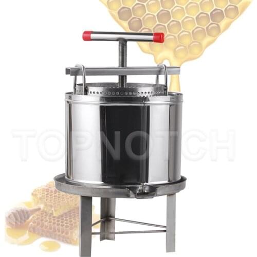 Honey Press Bucket Honey Squeezing Machine Beeswax Pressing Machine Honey Extractor Beeswax Separator Beeswax Presser
