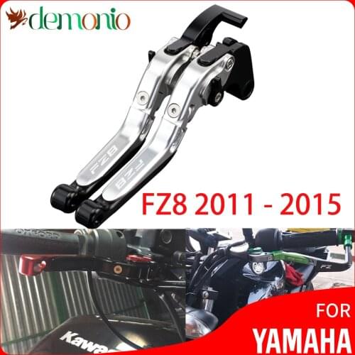 With Logo CNC Motorcycle Brake Clutch Levers For YAMAHA FZ8 FZ 8 FZ-8 2011 2012 2013 2014 2015 Accessory parts