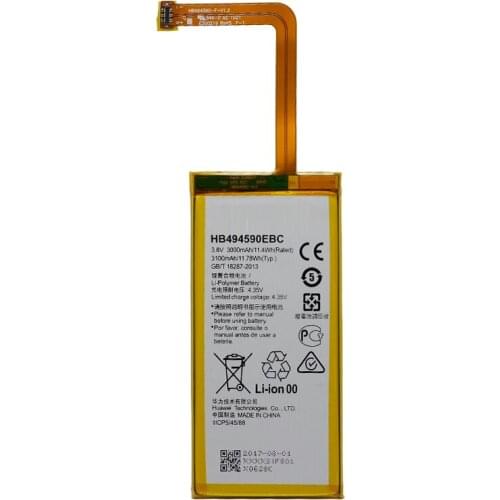 Replacement Phone Battery HB494590EBC For Huawei Honor 7 Glory PLK-TL01H ATH-AL00 PLK-AL10 3000mAh