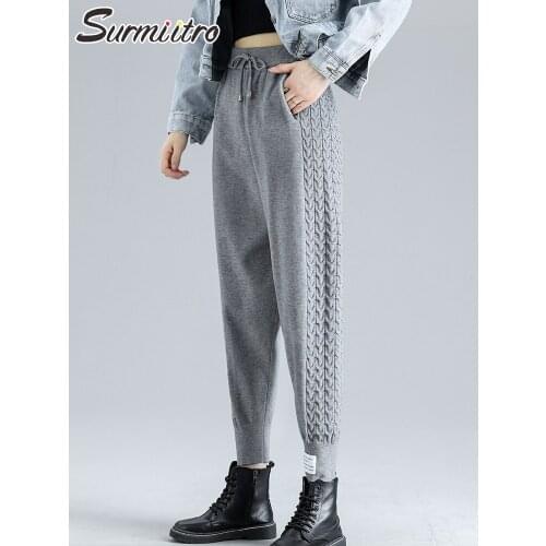 Женские спортивные брюки SURMIITRO China At AliExpress