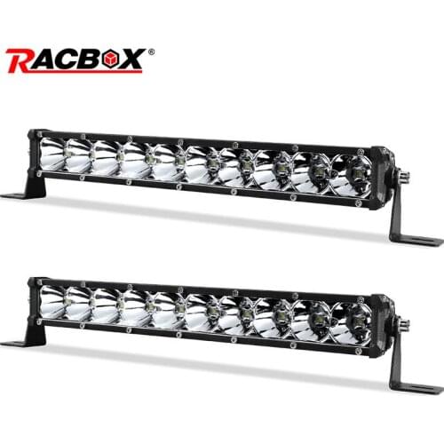 LED Work Light Bar 13" Inch Broad Spot Beams LED Bar For LADA Boat Moto UAZ ATV 4x4 Truck Offroad Barra Led Fog Lamps 12V 24V