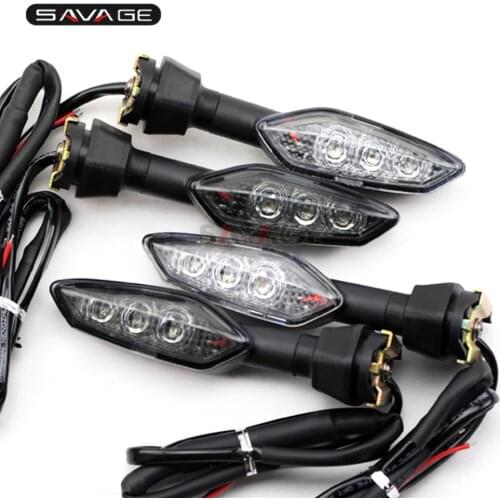 LED Turn Signal Indicator Light For KAWASAKI Z1000SX Z1000 Z750 Z250SL ER-6F Z900 Z800 NINJA 250 400 650 Motorcycle Blinker Lamp