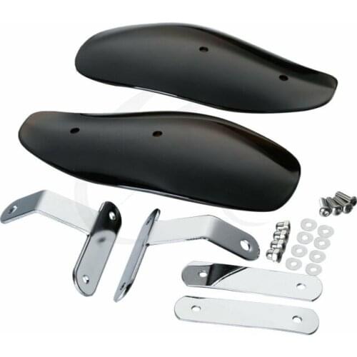 Motorcycle 10mm Motorcycle Hand Guard Cold Wind Deflector Shield For Harley Honda Ducati