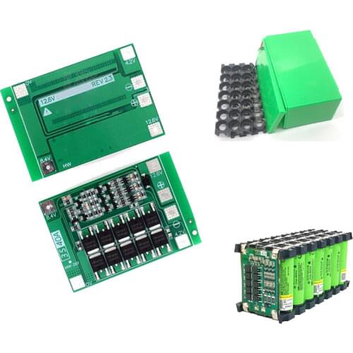 12V 3S7P Lithium Rechargeable Battery Box with Battery Box + Bracket + 40A BMS