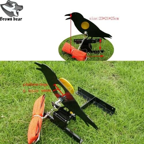 4 Bullseye Rings Target Practice Shooting Target Metal Airgun Target Shooting for Pellet Rifles and Pellet Guns