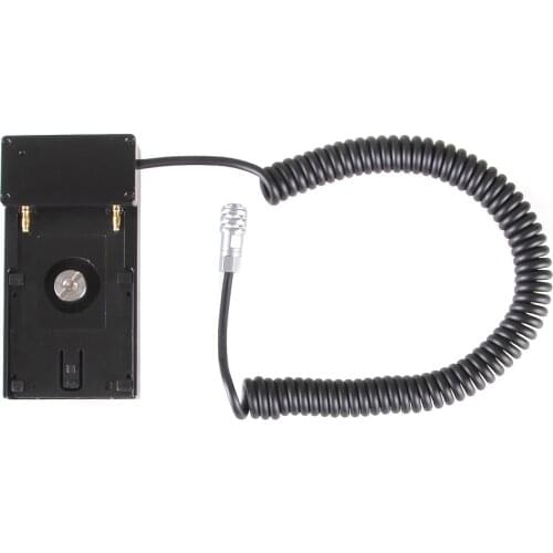 FOTGA 12V NPF Battery Base Holder Mount Adapter Plate for BMPCC 4K BMPCC4K Cameras NP-F970 F750 F550