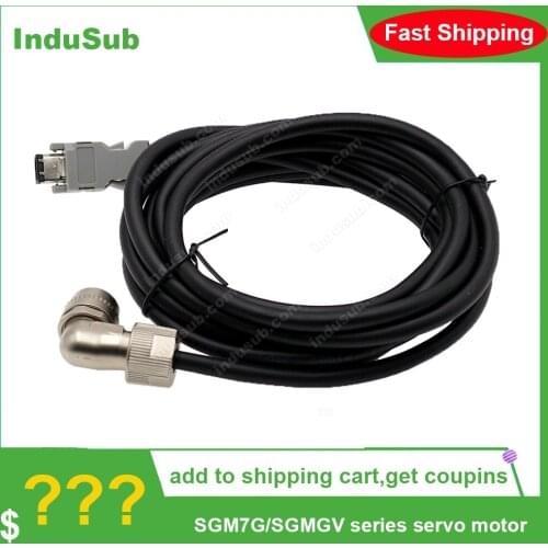 JZSP-CVP02-03-E Servo Motor Driver Complete System Encorder Signal Cable SGMGV 7G Independent SM-6P Connector