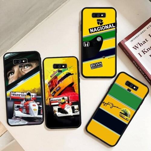 Racing Ayrton Senna Phone Cases For Samsung A50 A51 A71 A20E A20S S10 S20 S21 S30 Plus ultra 5G M11 funda cover