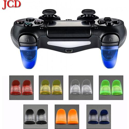 JCD 1Set Buttons Trigger For PlayStation 4 PS4/PS4 Slim/Pro Extenders Gamepad Pad Game Controller Accessories Extension Trigger