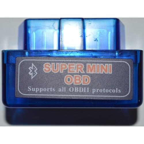 Super Mini ELM327 Bluetooth OBD2 Scanner elm 327 V2.1 Fit for Android Torque