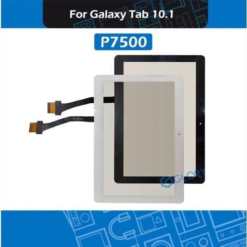 New P7500 Touch Screen Glass Panel For Samsung Galaxy Tab 10.1 GT-P7500 Digitizer Sensor LCD front GlassReplacement