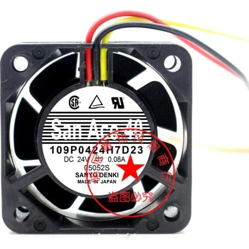 New original 4015 24V 0.08A 4cm CNC machine tool inverter fan 109P0424H7D23