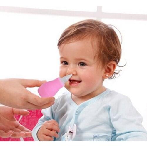 New Silicone Baby Children Nasal Aspirator Toddler Nose Cleaner Infant Snot Vacuum Sucker For Baby Product