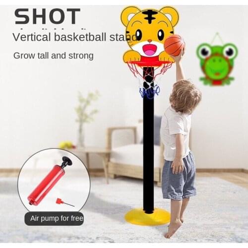 Adjustable Hanging Mini Basketball hoop indoor Netball Basket Game shooting frame Baby balls sports toys for boys Children