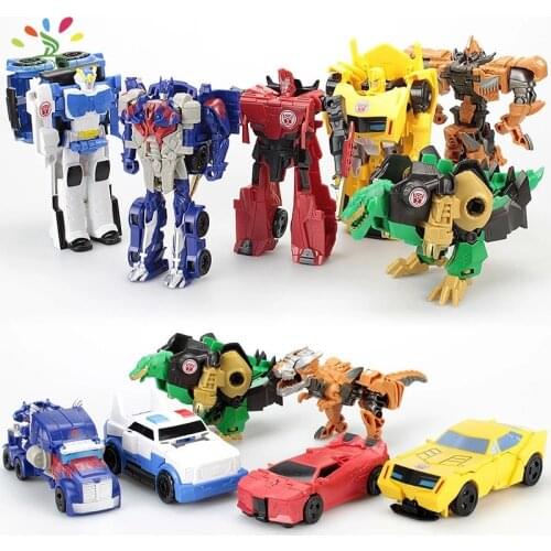 2 in 1 Electric RC Car Transformation Robots Sports Vehicle Model Robots Toys Cool Deformation Car Kids Toys Gifts For Boys