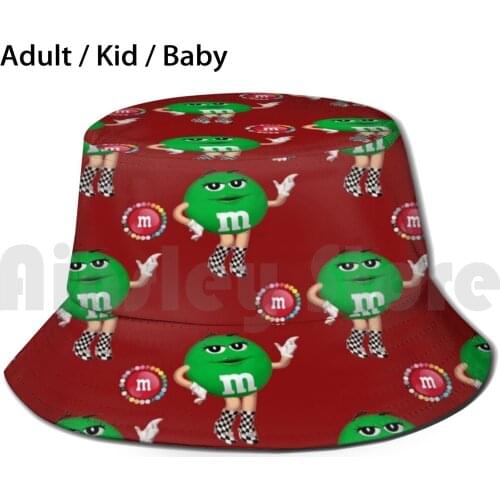 M&M’S Lovers Sun Hat Foldable UV Protection M M S World M M S Fudge Brownie M M S Peanut M M S Eye Pretzel M M