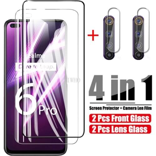 For realme 6pro glass camera lens protective cover for oppo realme6 realme6i realmi 6 pro i s 6i 6s 9h screen protectors film