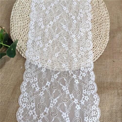 19cm wide 2-color stretch lace FABRIC DIY craft sewing accessories clothing accessories stretch lace trim underwear lace