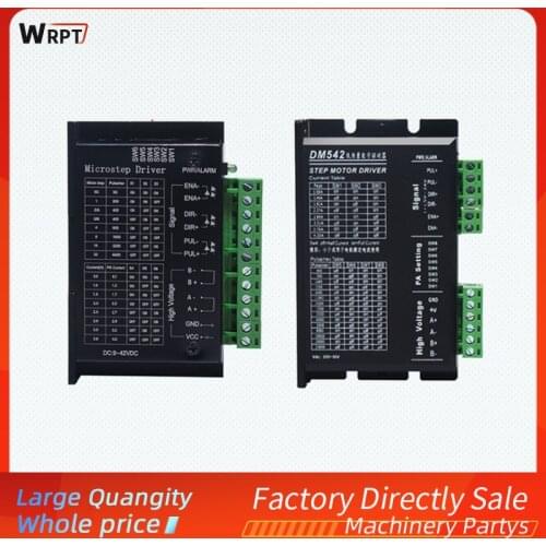 24C-50VDC 4.2A Digital DM542 stepper motor driver for 2-phase nema 17 and 23 stepper motor