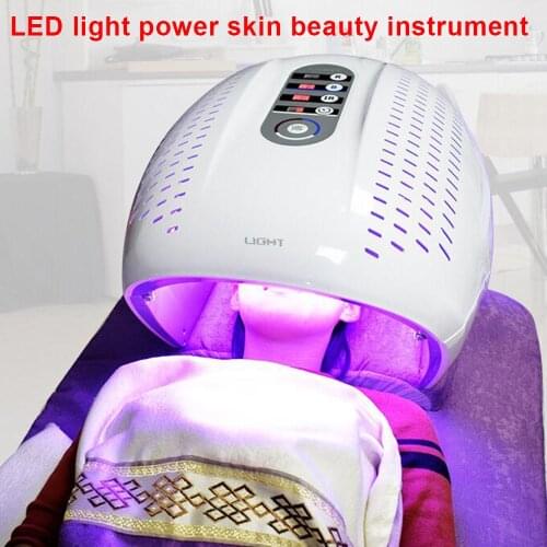 IDEATHERAPY Neck Face Beauty Device 7 Colors LED Photon Therapy For Anti-Acne Wrinkle Removal Skin Rejuvenation Face Skin Care