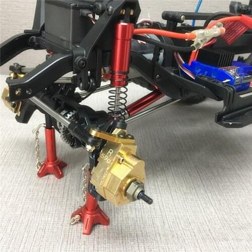 Counterweight Steering Block Copper for 1/10 Traxxas for Trx 4 RC Crawler Car PARTS