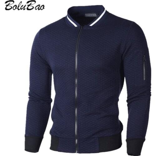 Bolubao Men's Bomber Hoodies