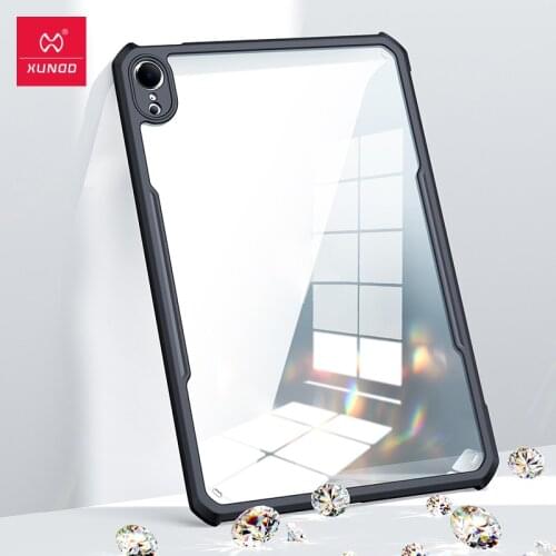 For iPad Mini 6 Case,Xundd Tablet Cover For iPad Mini 6 5 4 Case,Airbag Bumper Anti-drop Shell Back Clear Cover For iPad Mini 6