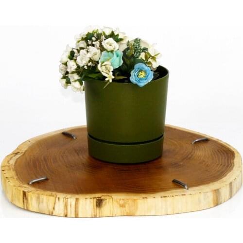 EminHome Begonia flower pot 21 cm 5 liter color eco-friendly plant container durable aesthetic elegant home garden balcony decoration business