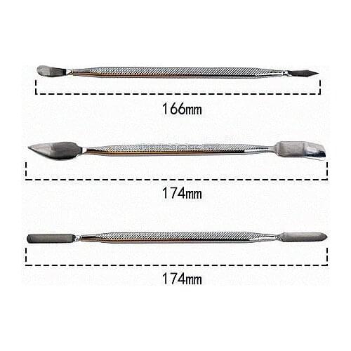 Cheap!3PCS Universal Mobile Phone Repair Opening Tool Metal Disassemble Crowbar Metal Steel Pry Phone Hand Tool Set