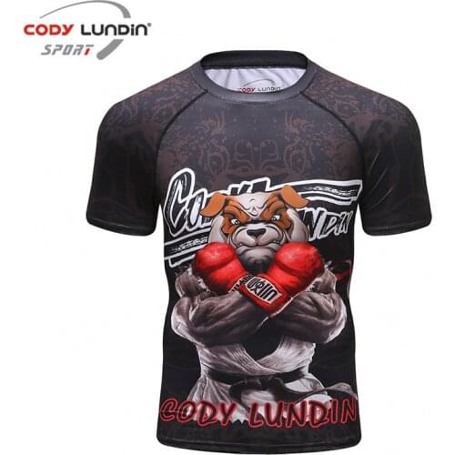 Mens Fitness Compression Shirt Crossfit Running Shirt Quick Dry Short Sleeve Sweatshirt Bodybuilding Workout Gym Sport T Shirt