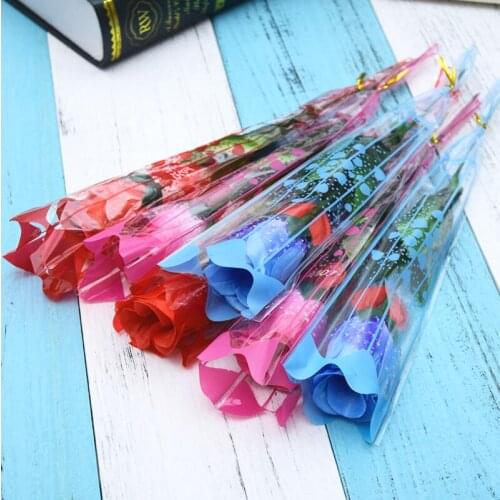Simulation Decorative Flowers Creative LED Light Up Artificial Fake Rose Flower For Valentines Day Girls Gift LX8948