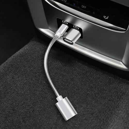 14cm Charging Adapter Cable USB 3.1 Type C Male To USB 2.0 A Female OTG Data Cord Cellphones Car Power Bank Laptop Converters