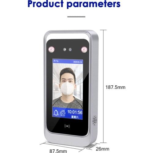 2000 User Dynamic Face Recognition Access Control 125Khz RFID Time Attendance TCP/IP+USB Anti Photo Recognition