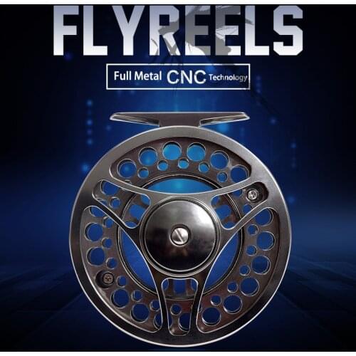 Leo Fly Reels FGK95 Full Metal CNC Flywheel Aluminum Alloy 3BB Front Fly Fishing Wheel Fishing Gear 27705 Accessories Pesca