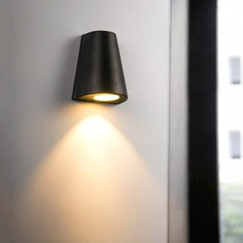 Thrisdar 5W Single Head Waterproof LED Wall Light Outdoor Porch Garden Wall Lamp Villa Fence Balcony Step Gateway Wall Lamps