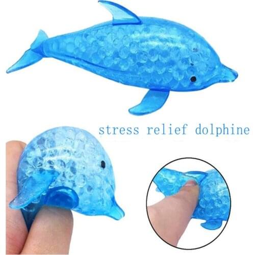New Soft TPR Stress Relief Multi-Shape Squishies Sensory Squishy Fidget Toys Anti-Anxiety Stress Ball for Kids Adults