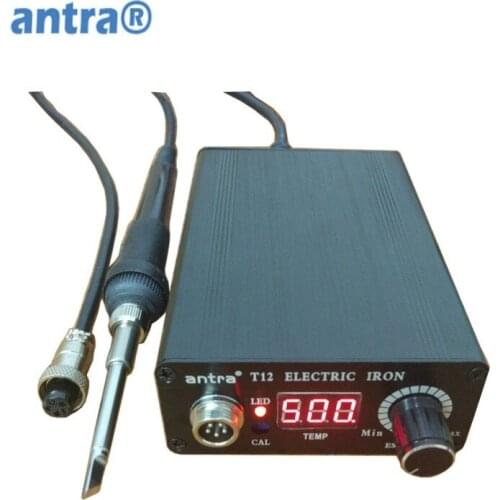 Antra Quick HeatingT12 soldering station electronic welding iron Automatic sleep automatic standby thermostat control STC-T12new