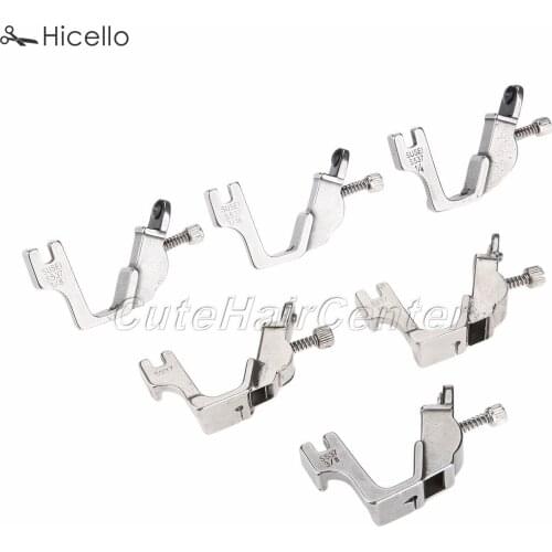 S537 Industrial Sewing Machine Elastic Presser Foot Steel Dedicated Adjusted 1/8 3/16 1/4 5/16 3/8 1/2 0.3-1.2cm Hicello