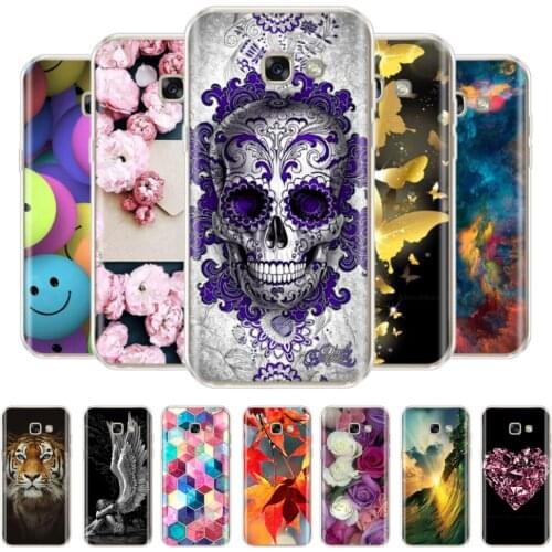 Silicone Case for Samsung Galaxy A5 2017 Case Soft TPU Back Cover A520 A520F Phone Back Protective FOR Capa Samsung A5 2017 Case