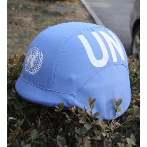 US UNITED NATIONS PEACEKEEPING FORCE TACTICAL M88 HELMET COVER - World military Store